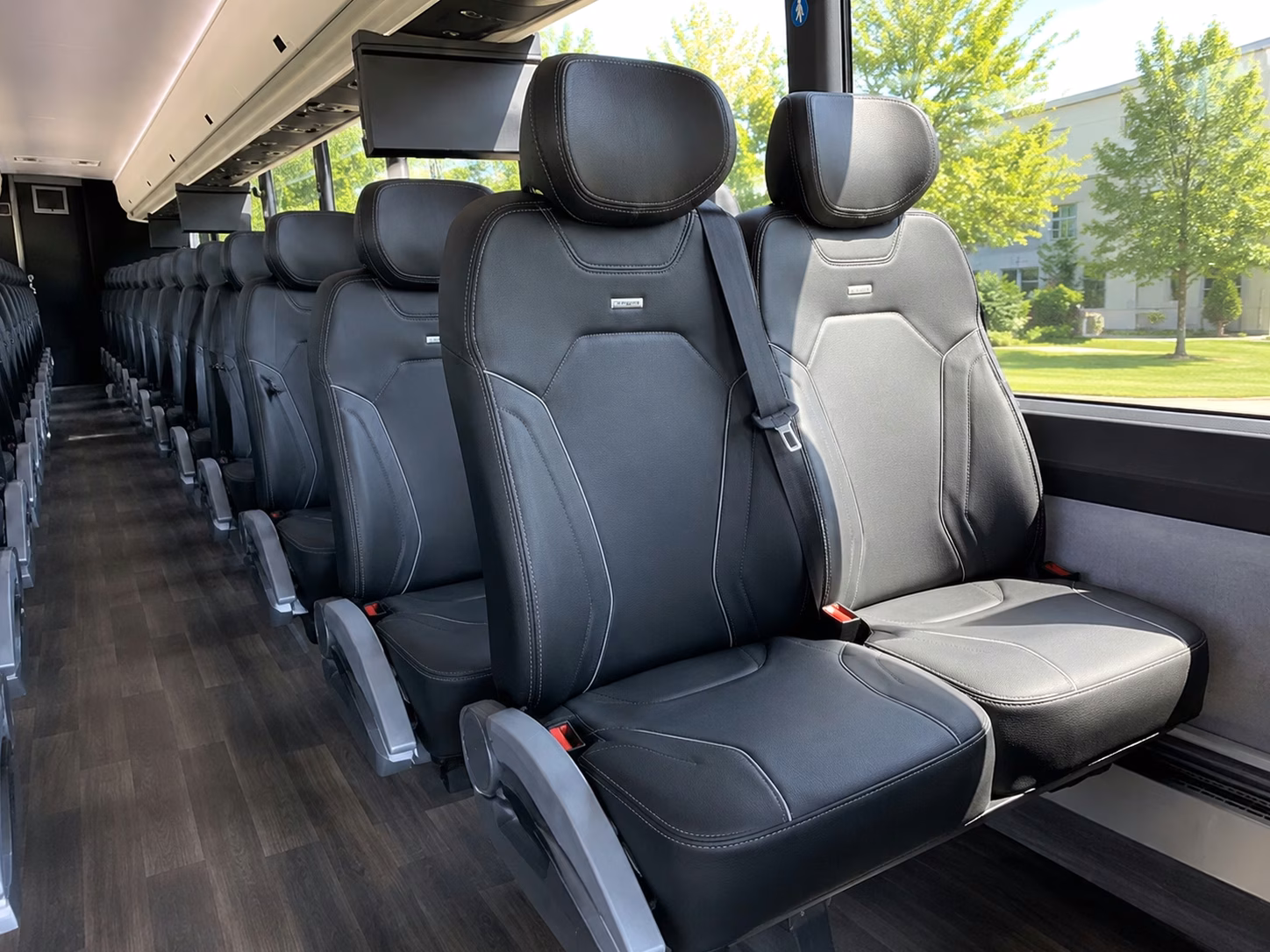 charter buses for large augusta wedding guest groups
