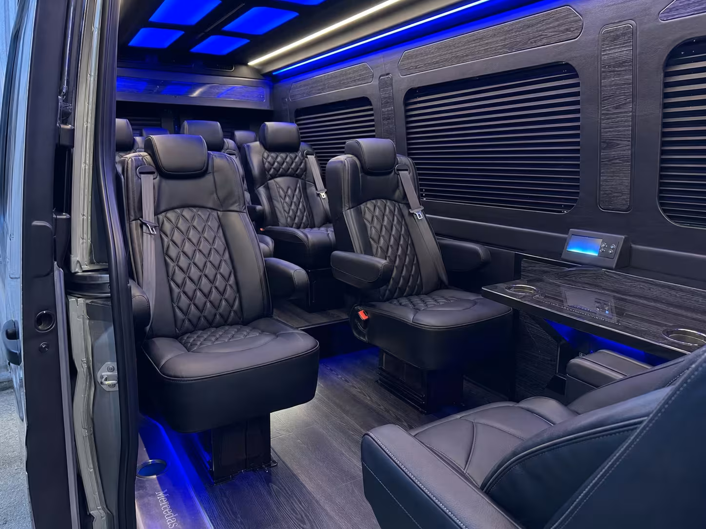 sprinter van transportation for groups and events across augusta