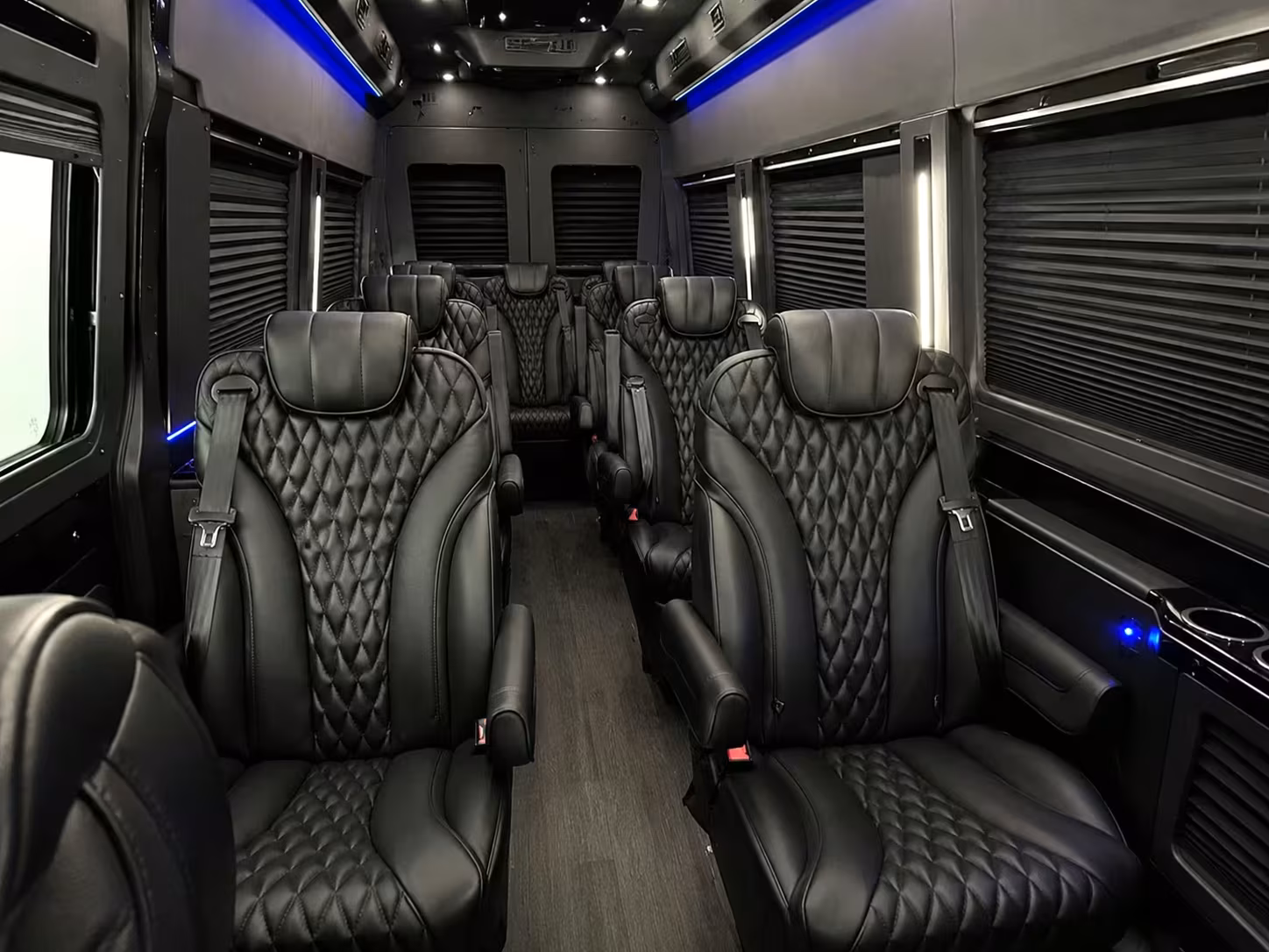 sprinter van with driver interior